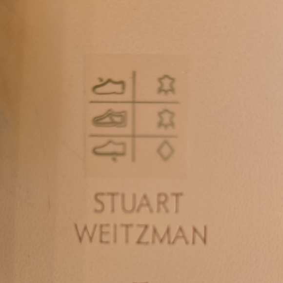 Stuart Weitzman White Braided Sandals - Picture 9 of 13